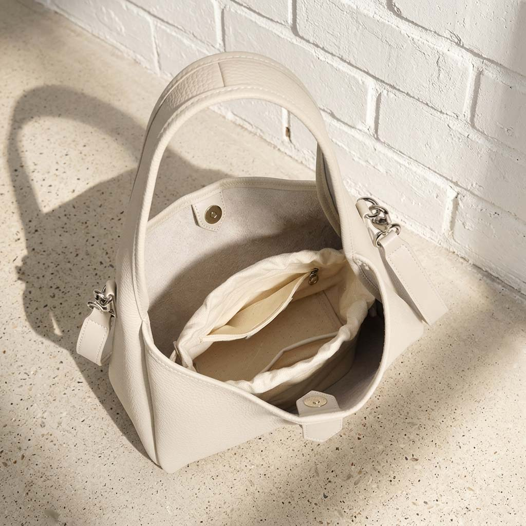 Everyday Leather Hobo Bag – Genuine Cowhide Leather Shoulder & Crossbody Bag
