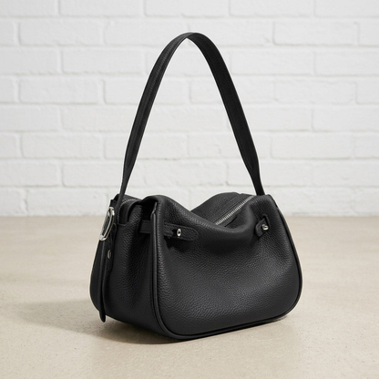 Soft Grain Leather Mini Shoulder Bag