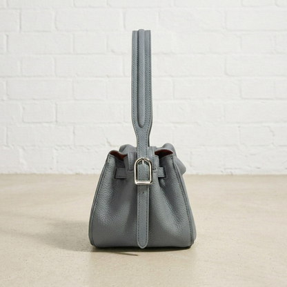 Mini Crescent Shoulder Bag – Soft Grain Leather Crossbody & Shoulder Bag