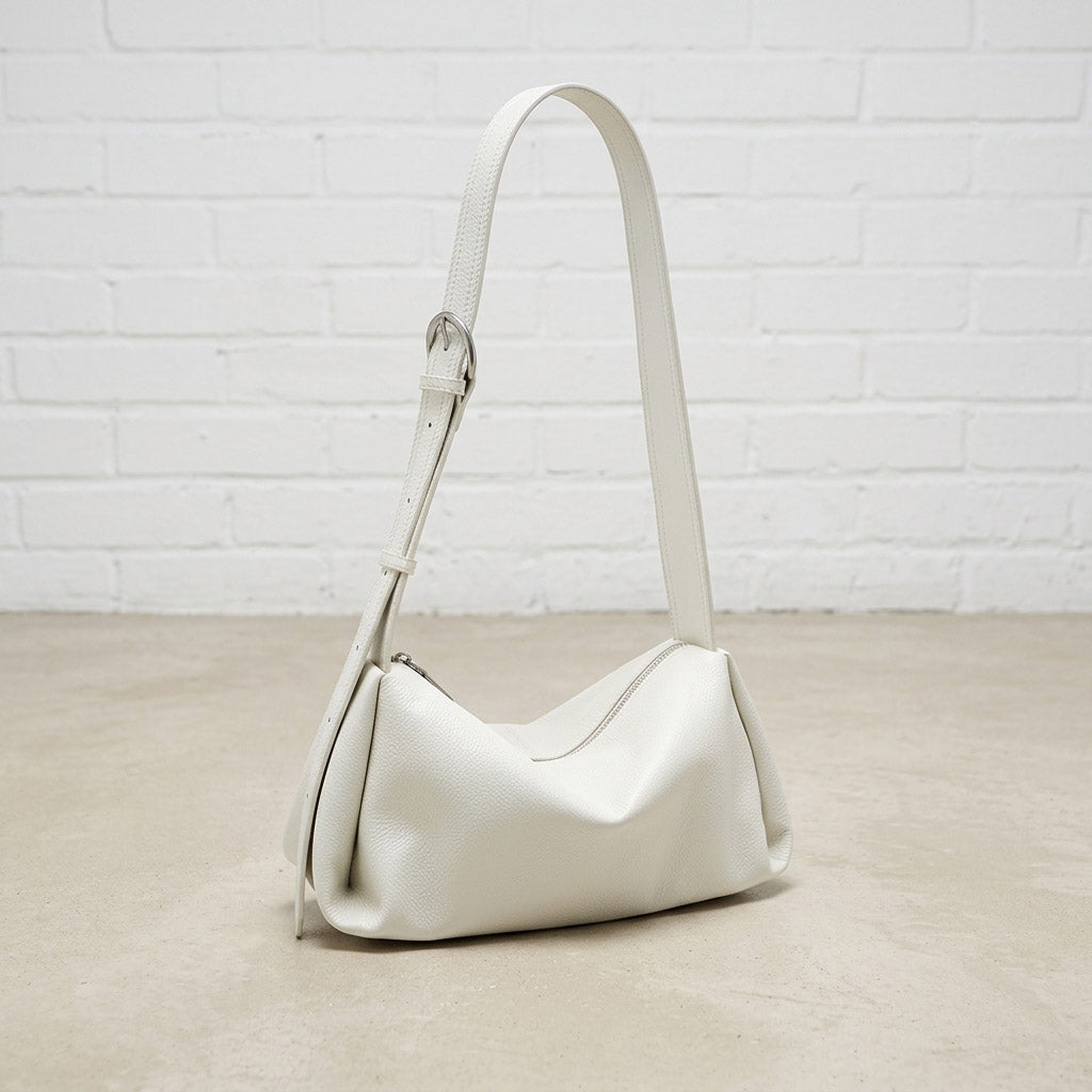 Essential Shoulder Bag – Top-Grain Leather Crossbody Handbag
